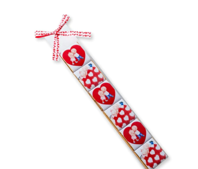 estucje chocolatinas san valentín